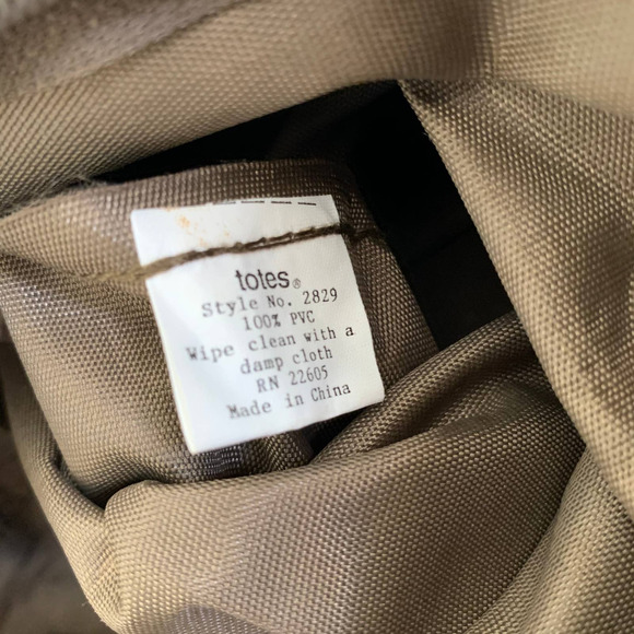 TOTES Foldable PVC Bag - Picture 8 of 8